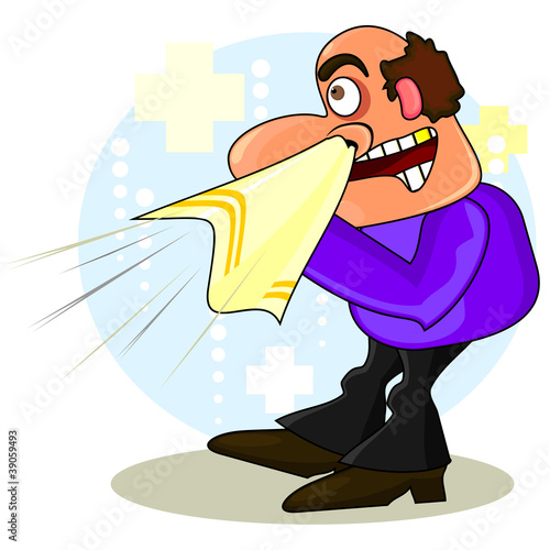 Man with handkerchief