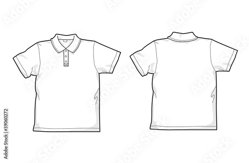 White polo-shirt