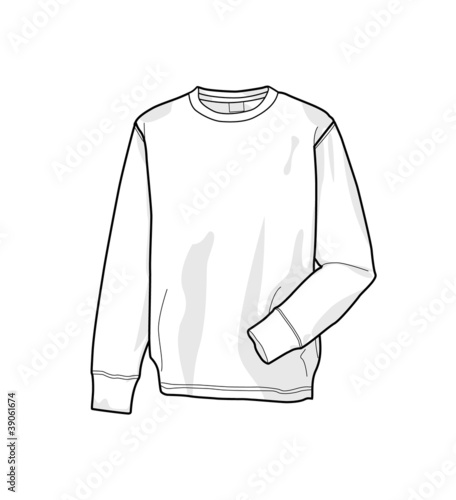 Colorable sweatshirt, front