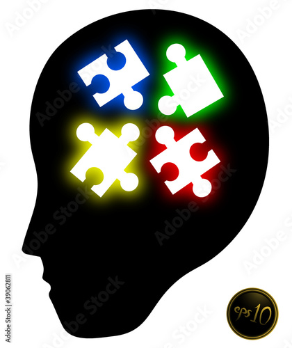 Puzzle color cara