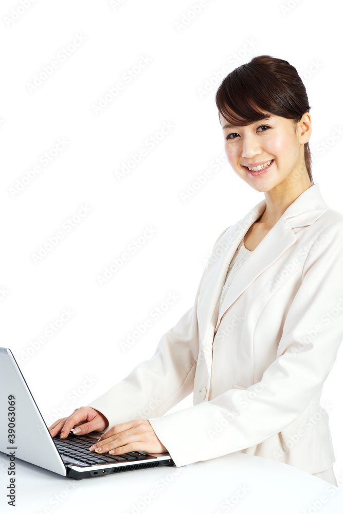 Beautiful business woman Beautiful business woman