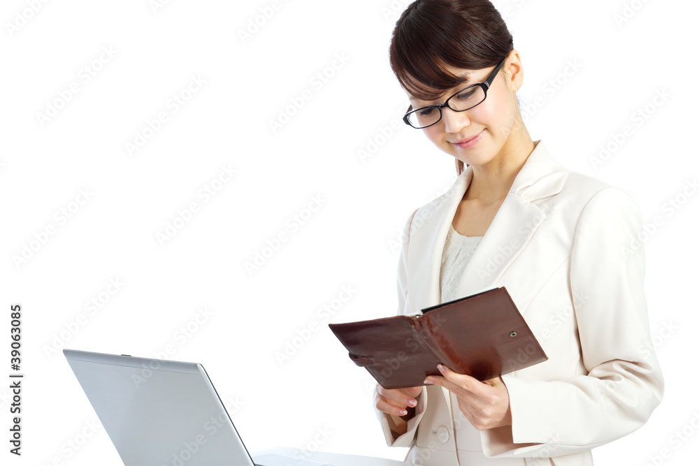 Beautiful business woman