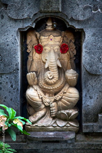 The Indian God Ganesha, Bali, Indonesia photo