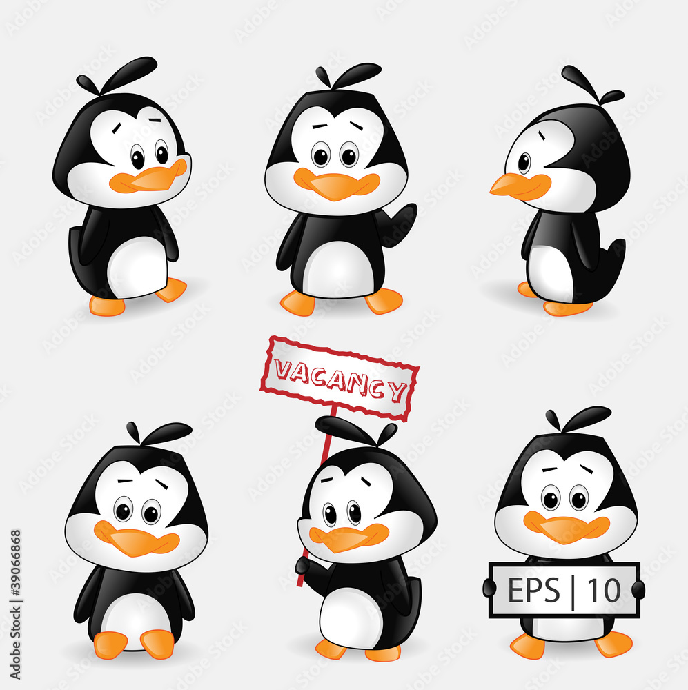 Obraz premium Penguin Mascot