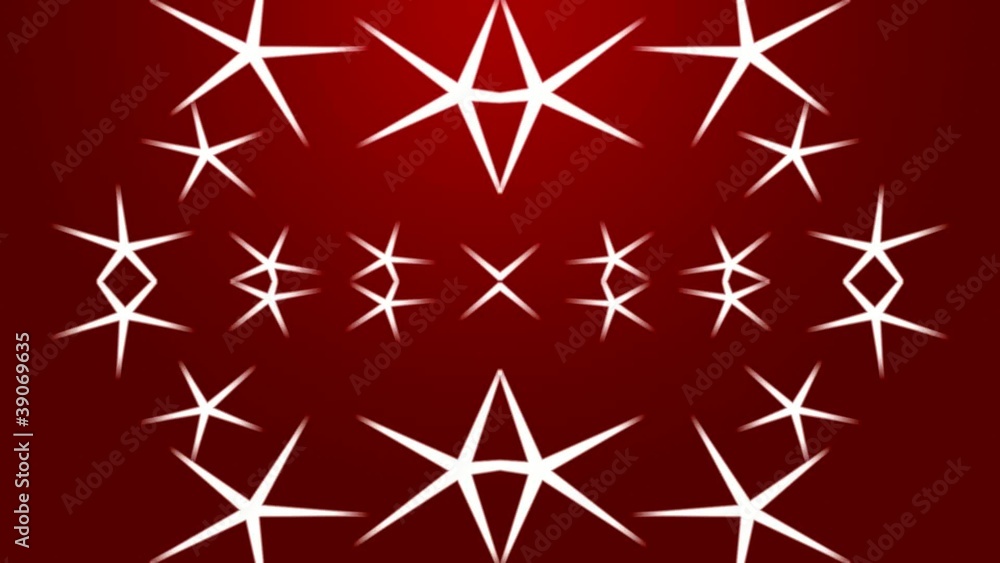 Sternenanimation rot Sternenanimation rot