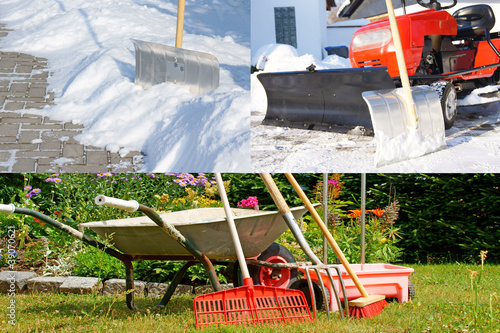 Wallpaper Mural Winterdienst und Gartenpflege Torontodigital.ca