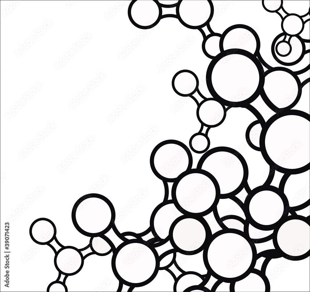 Molecule background