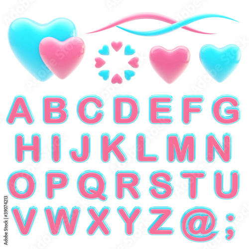 Make your logo abc alphabet...