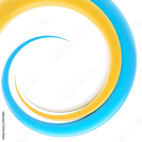 Spiral twirl as abstract background