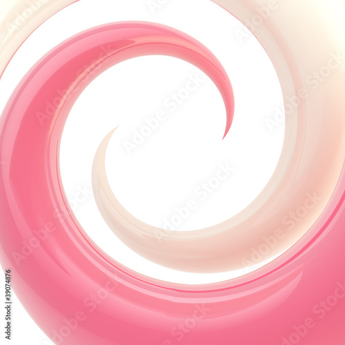 Spiral twirl as abstract ba...