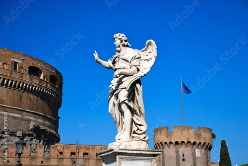 Angel Statue, Ponte Sant'Angelo, Rome, Italy