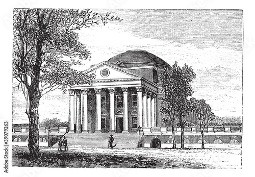 University of Virginia, in Charlottesville, Virginia, USA, vinta