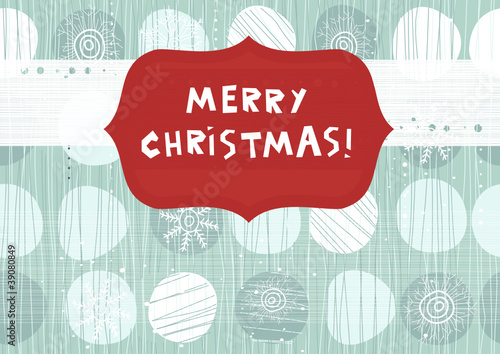 Xmas banner in vector