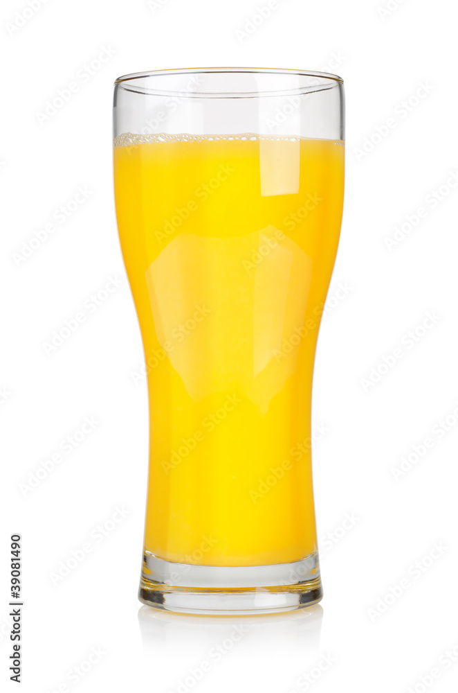 Orange juice. Clipping path Orange juice. Clipping path