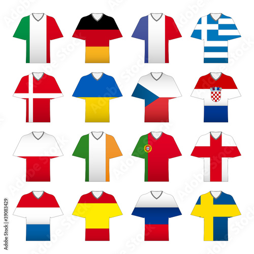 Fußballtrikots EM 2012