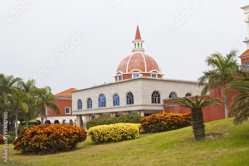 European style buildings in Gulangyu Island, China photo