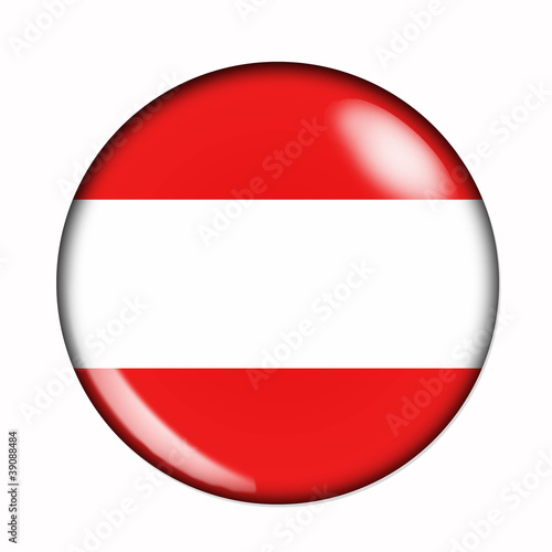 Button flag of Austria