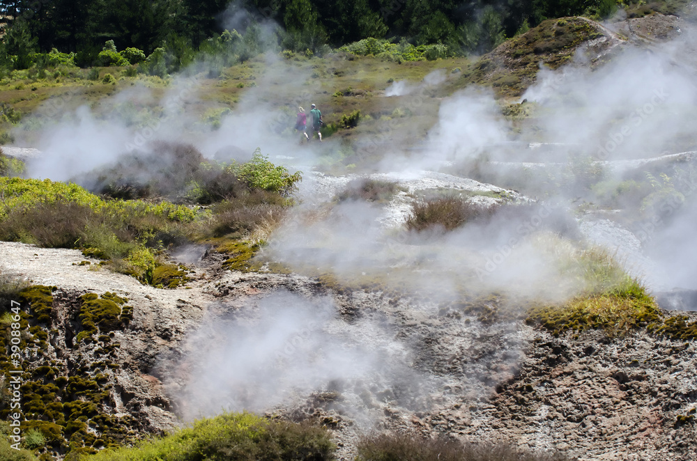 Craters of the Moon, Lake Taupo, New Zealand Craters of the Moon, Lake Taupo, New Zealand