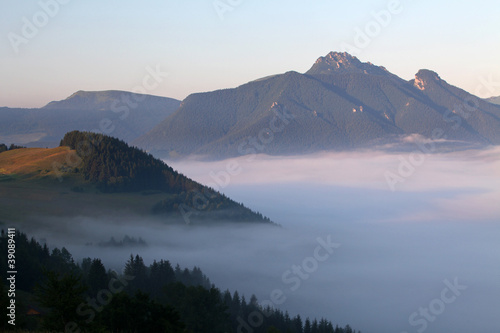 Mist in mountain - Slovakia photo