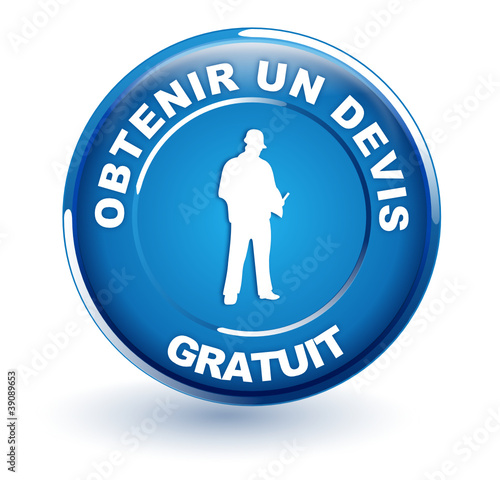 obtenir un devis gratuit sur bouton bleu