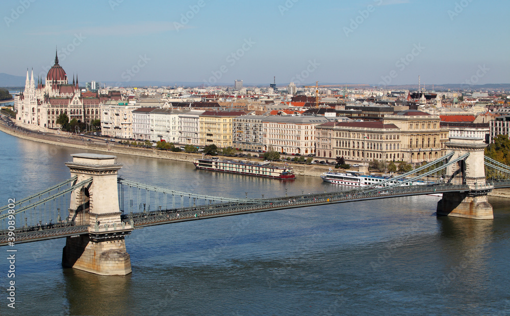 Obraz premium Budapest - panorama from castle