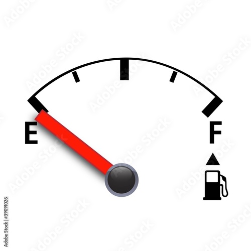 ベクター、ガソリンのメーター