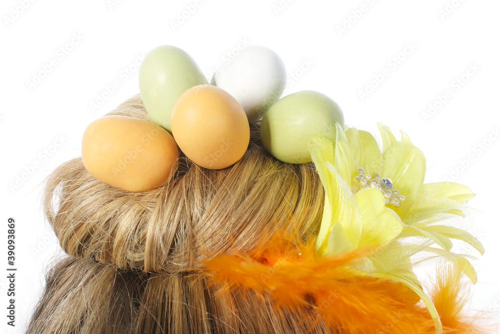 Fototapeta premium Easter egg nest
