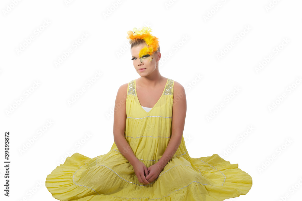 Fototapeta premium Easter girl
