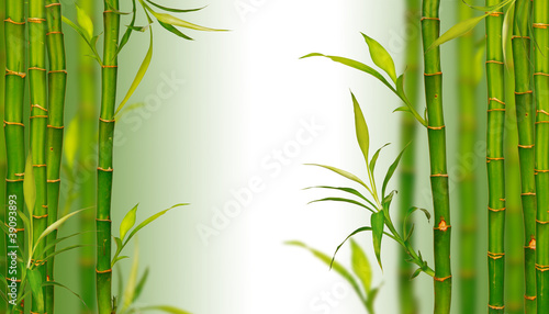 Fototapeta Naklejka Na Ścianę i Meble -  Bamboo spa background