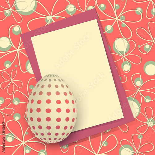 Biglietto Pasquale - Happy Easter Card