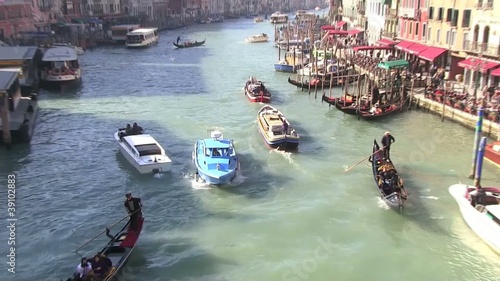 venezia canal grande barche