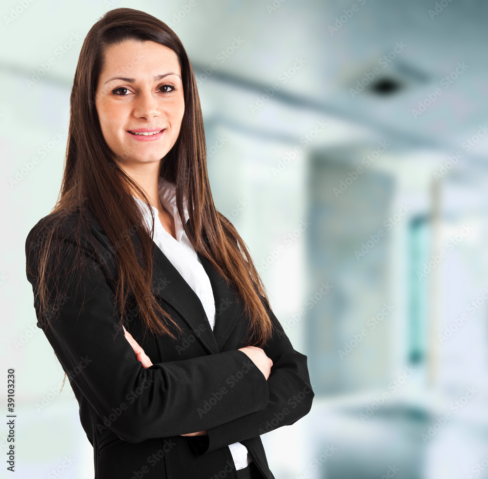 Smiling businesswoman Smiling businesswoman