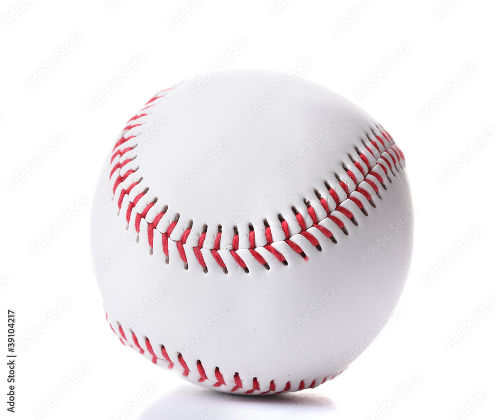 Baseball ball isolated on white Baseball ball isolated on white