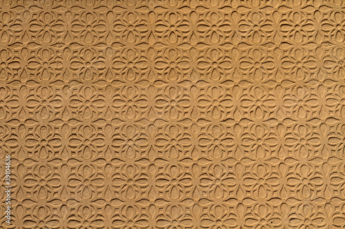 Moorish floral wall decoration, Spain