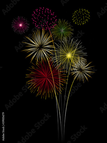feu d'artifice