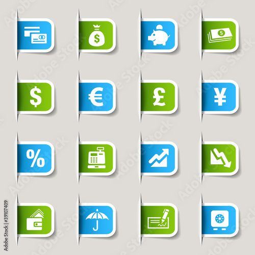 Label - Finance icons