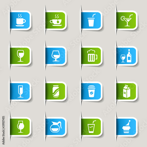 Label - Drink Icons