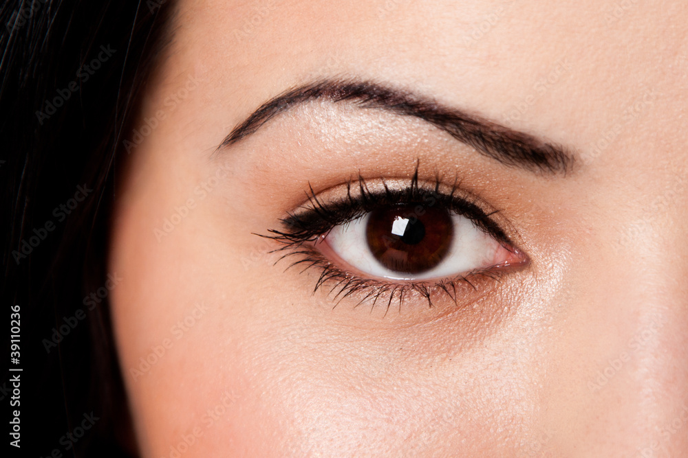 Eyebrow and eye Eyebrow and eye