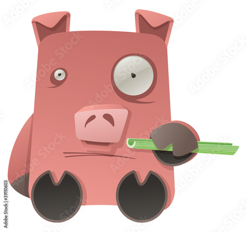 Strange Pig