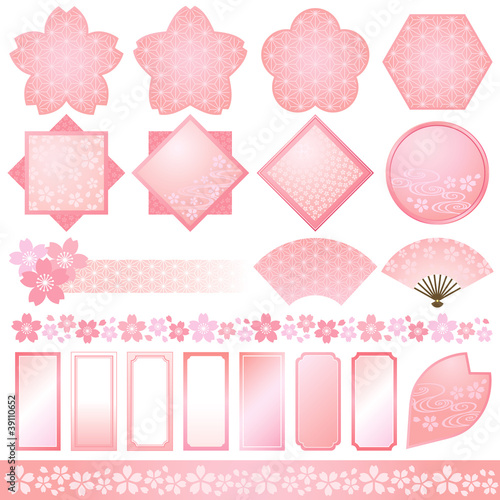 桜　広告　装飾