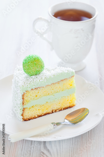 Slice cake