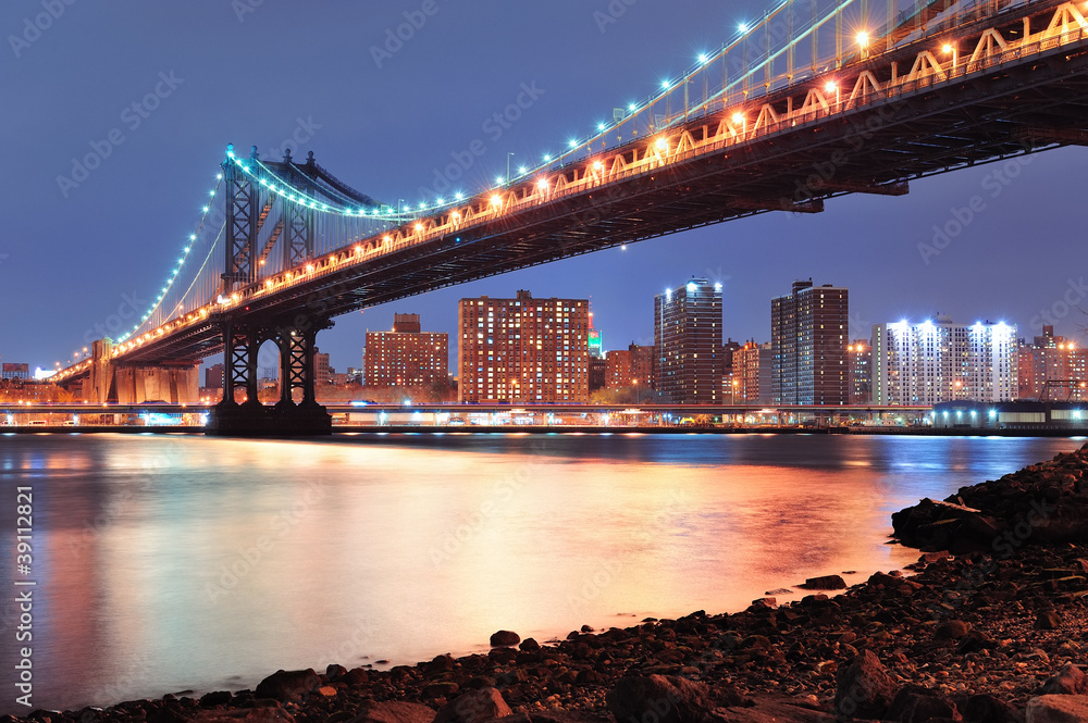 Fototapeta premium Manhattan Bridge
