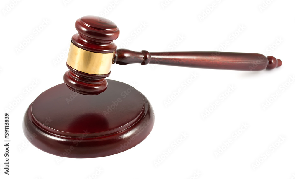 Wooden gavel Wooden gavel
