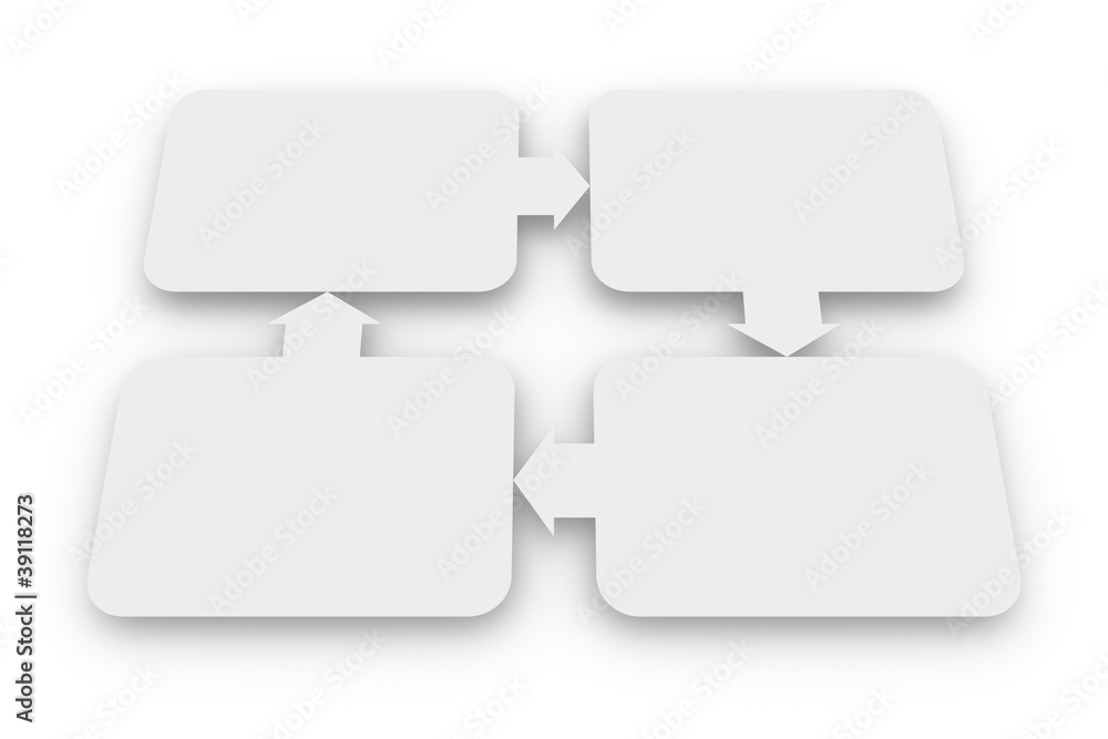 Blank diagram of relationships Blank diagram of relationships