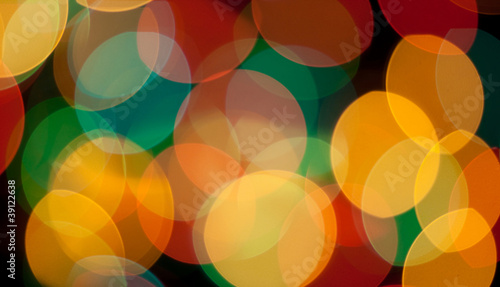 Background multi-colored circles