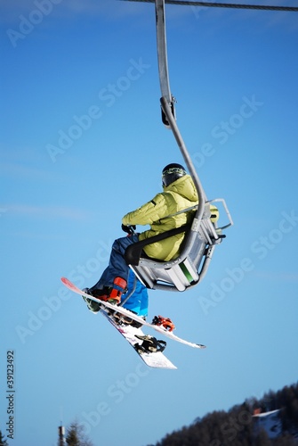 snowboard - seggiovia