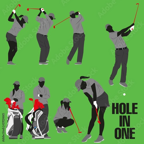 golf hole in one