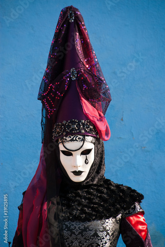 Obraz na plátně Carnaval de Venise masque  Gothic