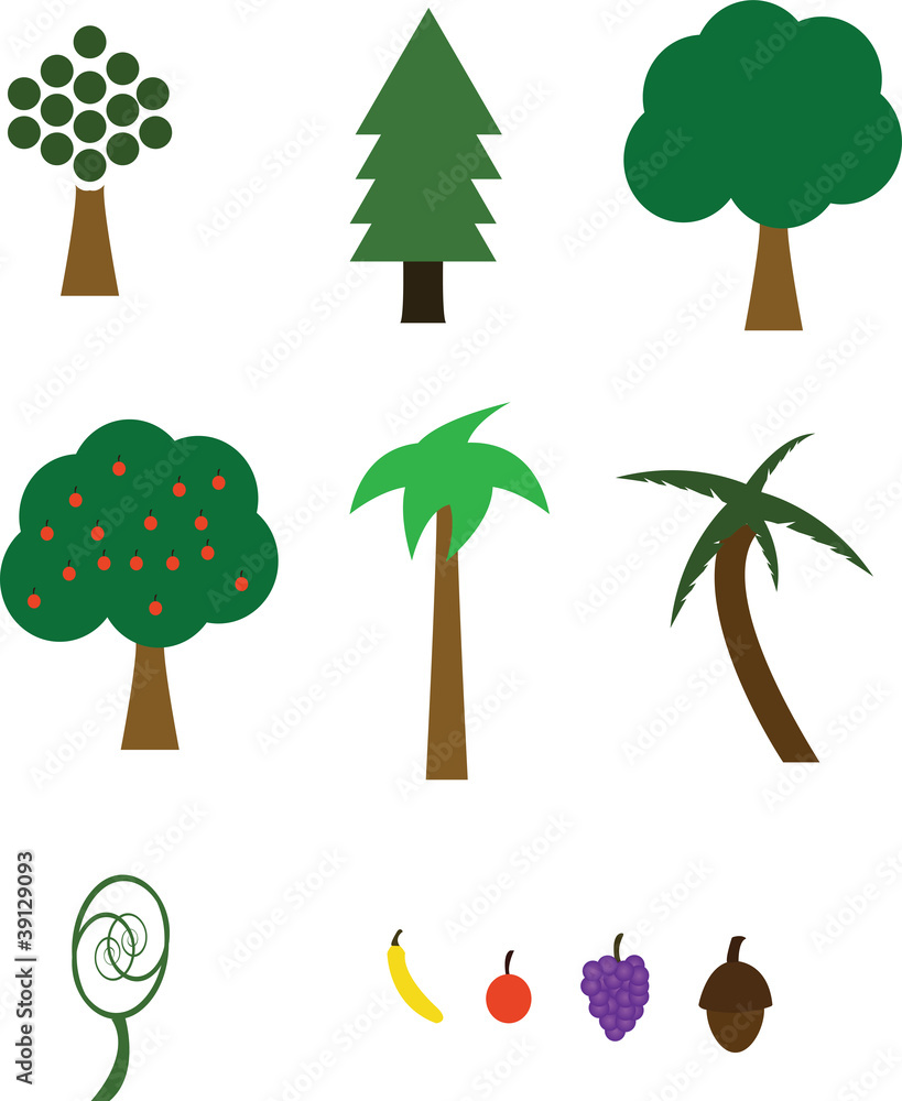 Trees and fruit Trees and fruit