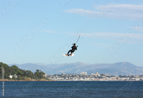 saut en kitesurf